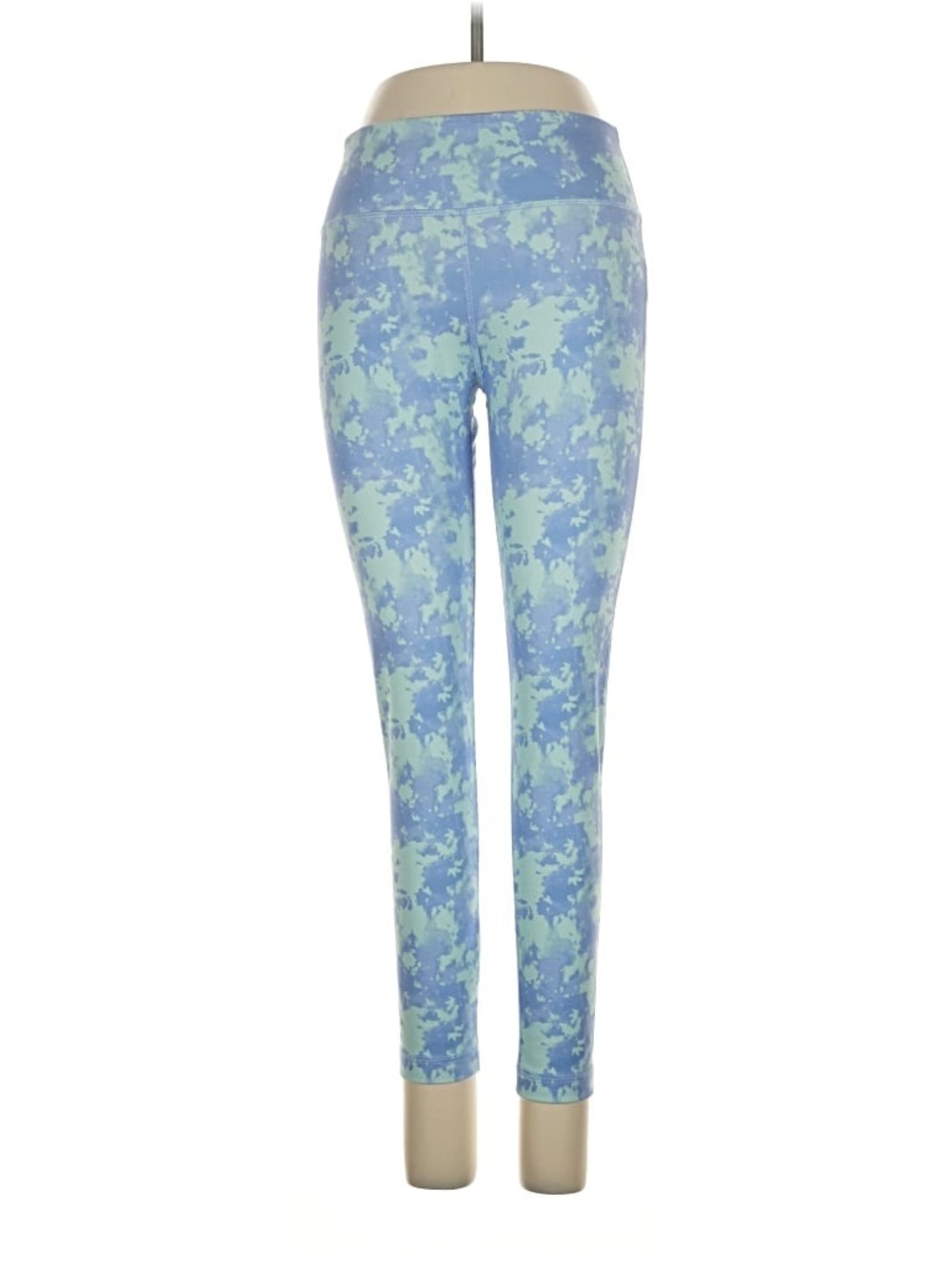Vineyard Vines Blue and Mint Camo-Print Leggings